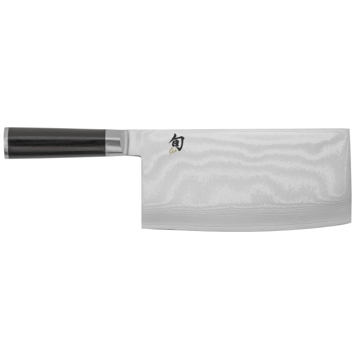 Kai DM0712 Vegetable Knife - 17.8cm Blade - Stainless Steel - Black Handle - Wood Handle - Ergonomic - Japan