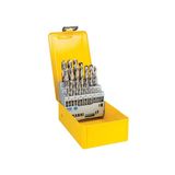 DeWalt Kobalt-metaalboorset (29-delig) in plastic cassette