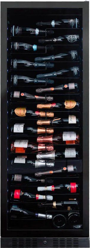 Dunavox Sera-143 Wijnkoelkast | DX-143.468MB | 1 Zone | Mat Zwart