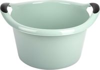 PLASTICFORTE Afwasbak - 15L - mintgroen - 42 x 40 x 25 cm - met handvatten