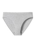 SCHIESSER Slip 'Pure Rib' gris chiné