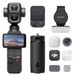 Osmo DJI Osmo Pocket 4P Vlog Combo, vlogcamera met dubbele lens, filmische 4K | 3× optische zoom, 4K/240 fps, dynamisch bereik van 17 stops, 103 GB ingebouwd geheugen, invullicht, Osmo FrameTap