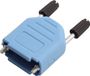 MH Connectors MHDPPK09-B-K 6353-0104-01 D-sub behuizing Aantal polen: 9 Kunststof 180 ° Blauw 1 stuk(s)