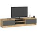 AKORD Furniture Factory OP0LRTVCLP160-ARTSZA meuble TV & centre de divertissement 2 étagères