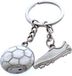 CHPN - Voetbal Sleutelhanger - Zilver