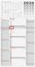 BRUNNEN 3-maandenkalender 2026, grijs, 300 × 560 mm