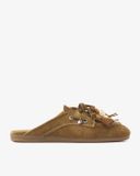 VIA VAI June Rhea Muiltjes Dames - Suède - Beige - Maat 37