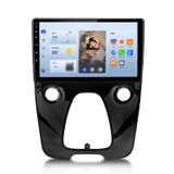 Autoradio 10 pouces Carplay pour Toyota Aygo II, Citroën C1, Peugeot 108. Android 15, navigation GPS, Wi-Fi, Bluetooth, DAB+, commande au volant, USB, stockage 2+64 Go