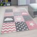 Allotapis - Julie Tapis enfant Rose 120x170cm