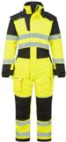 Portwest PW3 Modaflame Regen + Hi-Vis Multi-Norm Vlamvertragende Winteroverall FR516 - Geel/Zwart - XXXL