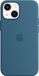 Apple Siliconen hoesje MagSafe iPhone 13 Mini Blue Jay