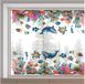 Non-branded Large Window Film Sea Creatures - Summer Decoration with Sea Turtle & Fish - Bird Repellent