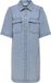 Onlbelle ONLY Denim jurk ONLBELLE Korte jurk