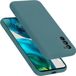 Cadorabo Hoesje geschikt voor Motorola MOTO G52 4G / G82 5G in LIQUID GROEN