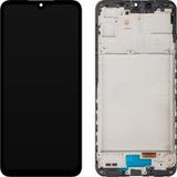 MP Samsung Display met Touchscreen MP compatibel met Samsung Galaxy A16 5G A166, met Frame, Zwart