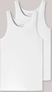 Schiesser 95/5 Organic Heren Shirt - Wit - Maat S