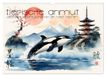 Calvendo Tierische Anmut - japanische Aquarellkunst von der Natur inspiriert (Wandkalender 2027 DIN A3 quer)