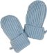 Lodger - Wanten wol baby Merino jongen - 0-12 maanden - blauw