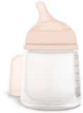 Suavinex Zero Zero Spenen Voor Anti-Koliek Fles - Slow Flow - 2 Stuks - Beige
