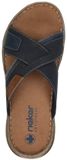 Rieker Heren Slipper - 21491-14 Blauw - Maat 42