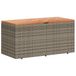 VidaXL Tuinbox 110x50x54 cm poly rattan en acaciahout grijs