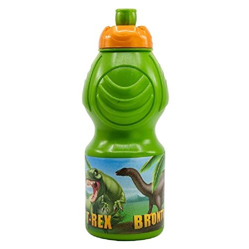 ALMACENESADAN Dinosaurus Schooljaarset - 400ml Waterfles, Herbruikbaar, BPA-vrij