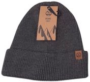 Six Peaks Beanie muts grijs - warme wintermuts voor kinderen en volwassenen
