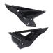 POLISPORT 8611300001-3 Panneaux latéraux Restyling pour Honda CRF 250R 22'-24' et CRF 450R 21'-24' – Qualité, Durabilité et Ajustement Parfait, Couleur Noir