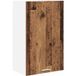 Armoire murale bois ancien et blanc 50 x 31 x 80 cm
