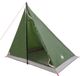 vidaXL Backpacking Tent 2-persoons Groen 185T Polyester met PU Coating