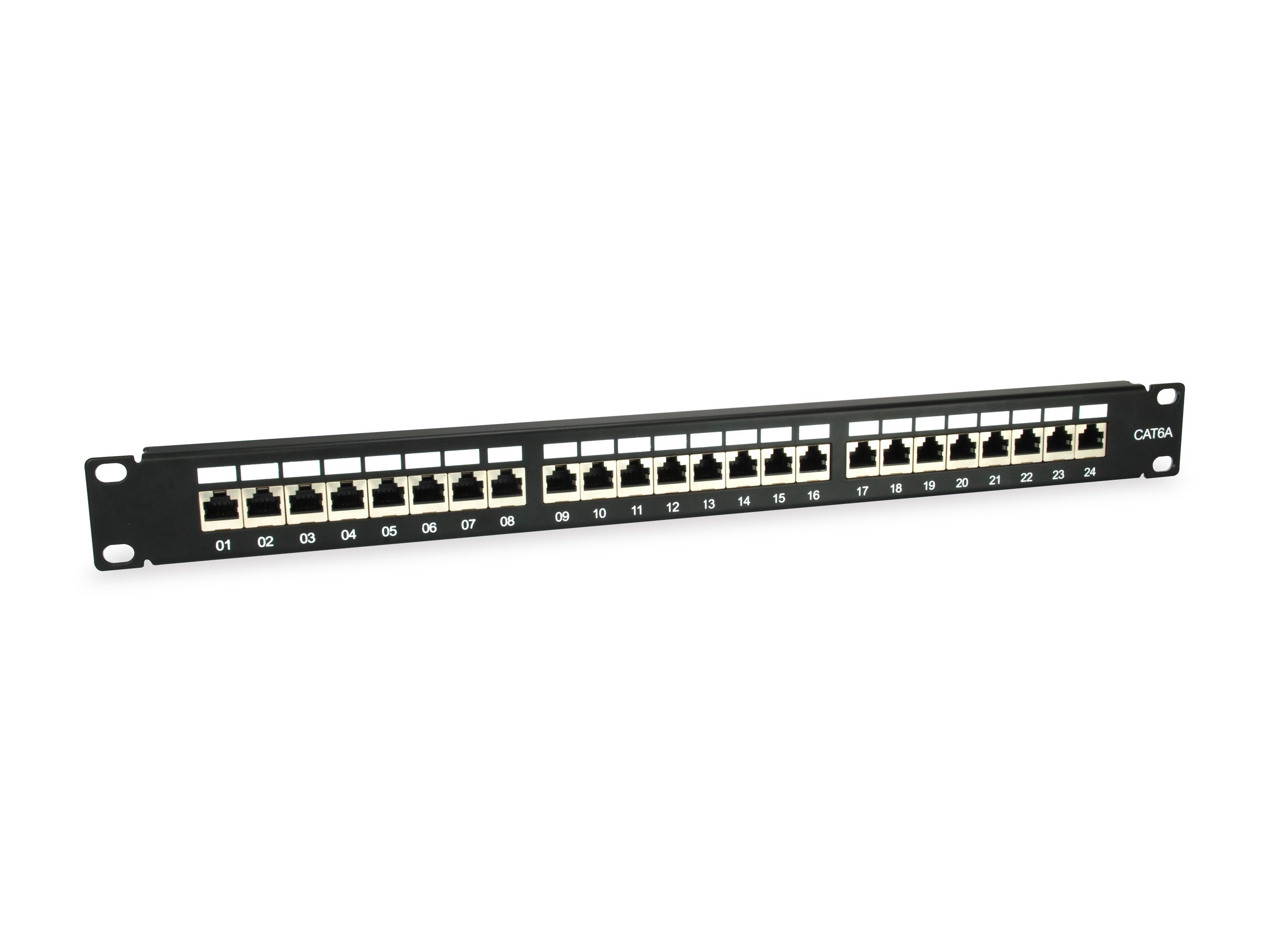 Equip 326625 - Patch panel - Zwart