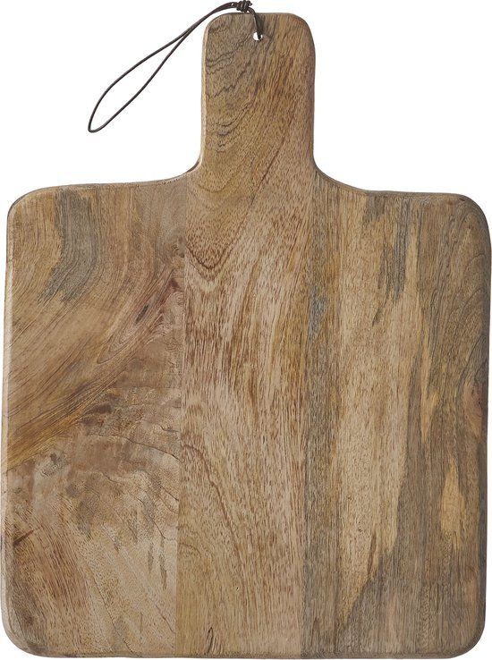 Mica Decorations Duko Serveerplank - 40x30 cm - Mangohout - Bruin
