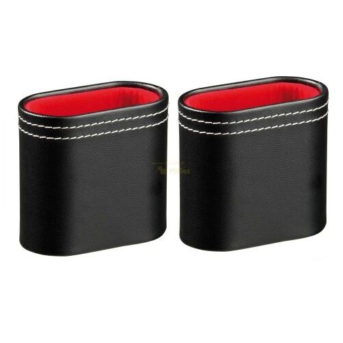 Philos Panda Philos Backgammon Kunstlederen Dobbelbeker - 2 stuks
