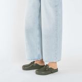 Birkenstock Boston Eva Dames Slides Bruin