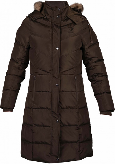 Horka winterjas Glacier dames polyester taupe