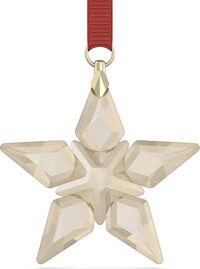 Swarovski Kerstster 2023 Klein - Rode Glazen Kerstboom Ster Hanger - 4.8 cm