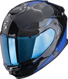 Scorpion EXO-GT SP Air Asphalt Black Blue - Integraalhelm - Maat L - Motorhelm - ECE 22-06 gekeurd