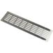 Gedotec Grille de ventilation en aluminium avec barreaux rainurés, 100 mm - Argent anodisé - 500 mm