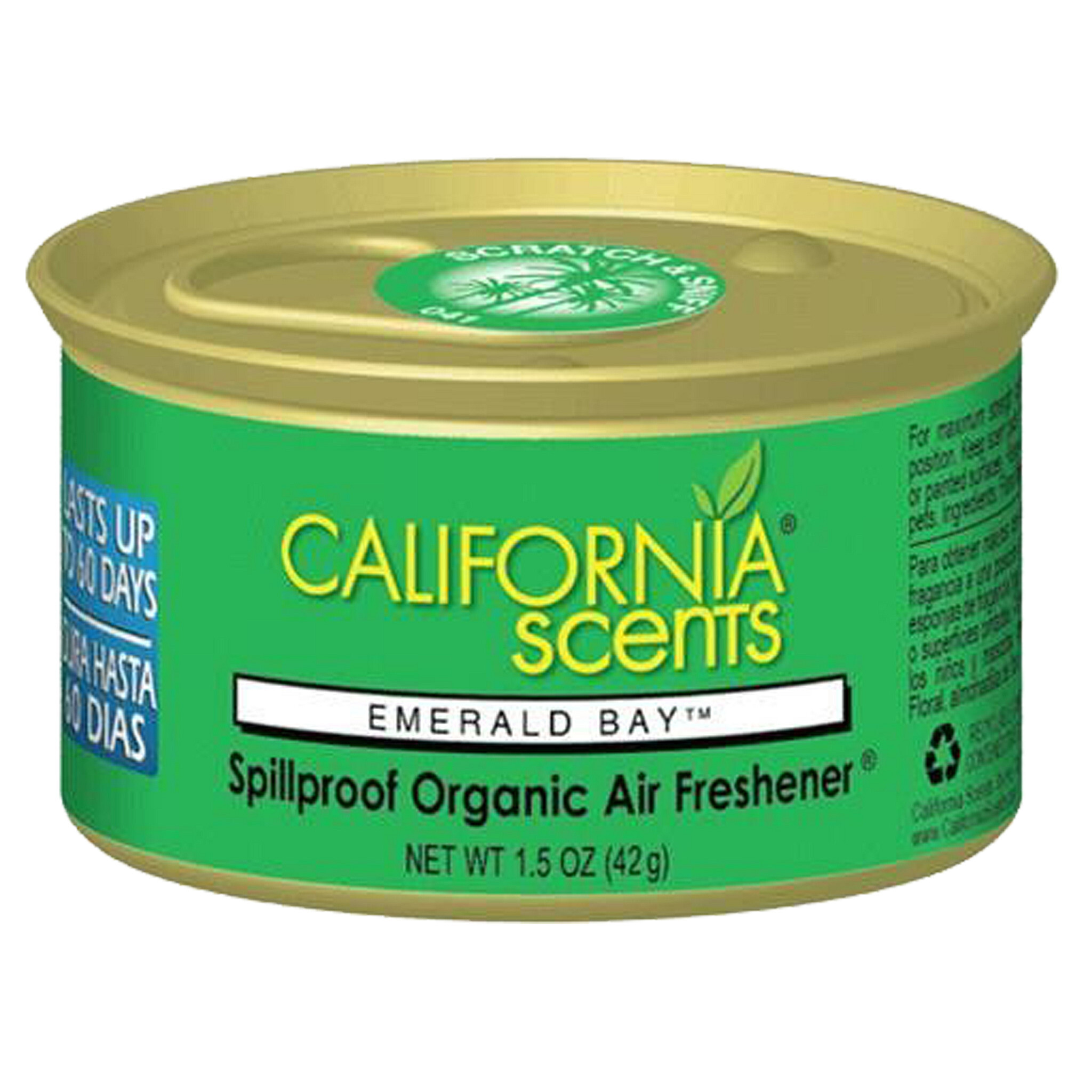 California Scents Lekvrije organische luchtverfrisser Emerald Bay