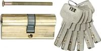 VOREL 77200 - Cilinderprofiel - Symmetrisch - 62 mm (31/31) - Messing - Inclusief 3 sleutels