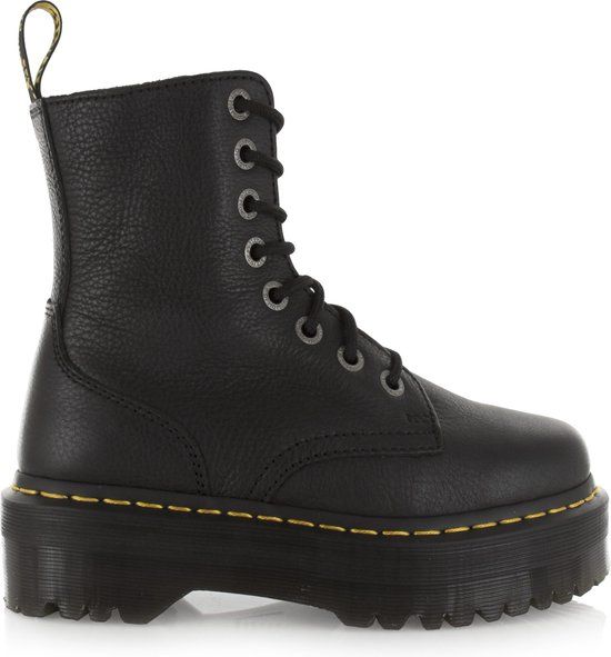 Dr. Martens Jadon III Boots Dames - Zwart - Maat 38 - Veterboots - Leer