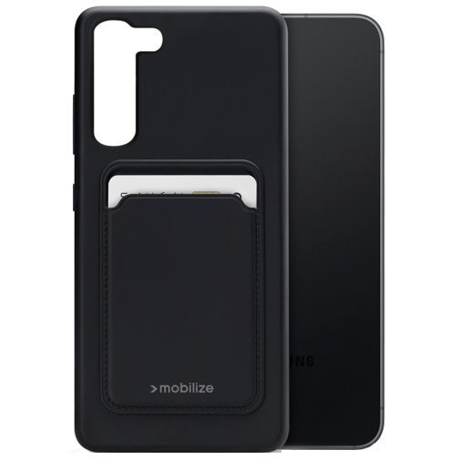 Mobilize Mobilize Cardcase TPU Back Cover Zwart Samsung Galaxy S23