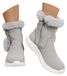 Bottes d'hiver imperméables doublées pour femmes