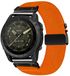 By Qubix Qubix Nylon Bandje met Parachute Sluiting - Oranje - 22mm Quickfit - Geschikt voor Garmin Quatix 8 - 47mm