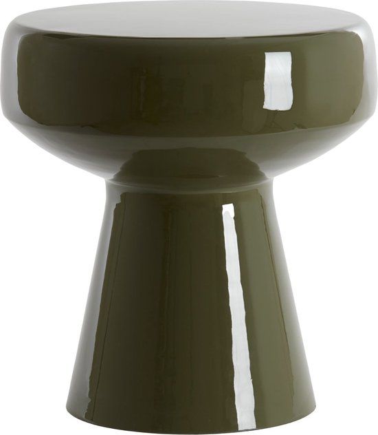Light & Living Dakwa bijzettafel - Ø38cm - Groen - Metaal - Rond
