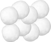 Rayher Hobby Boules de neige - 32x pièces - Blanc - D6 cm - Acrylique