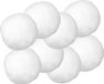 Rayher Hobby Boules de neige - 32x pièces - Blanc - D6 cm - Acrylique