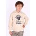 B.Nosy Rechtvallende Hoodie Met Print - Ecru