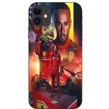 Maniacase iPhone 11 Lewis Hamilton Scuderia Ferrari F1 officieel hoesje