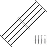 vidaXL Beveiligingsrooster voor ramen, 175 x 60 cm, verzinkt staal
